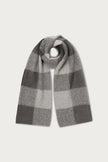 Nael Cashmere Schal in flannel/platin