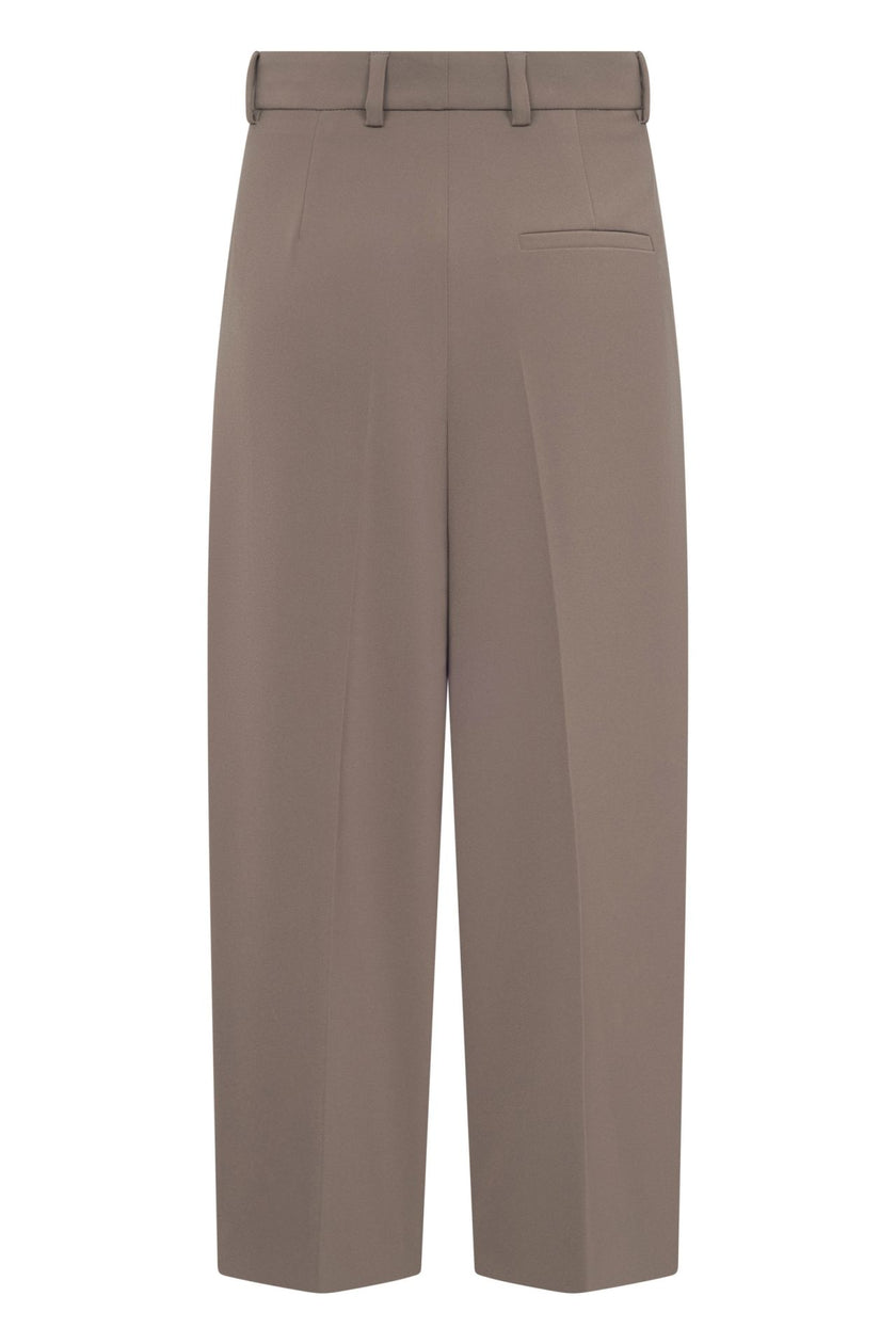 Noa Crop Fluid Cade in taupe