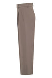 Noa Crop Fluid Cade in taupe