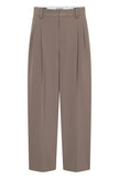 Noa Crop Fluid Cade in taupe