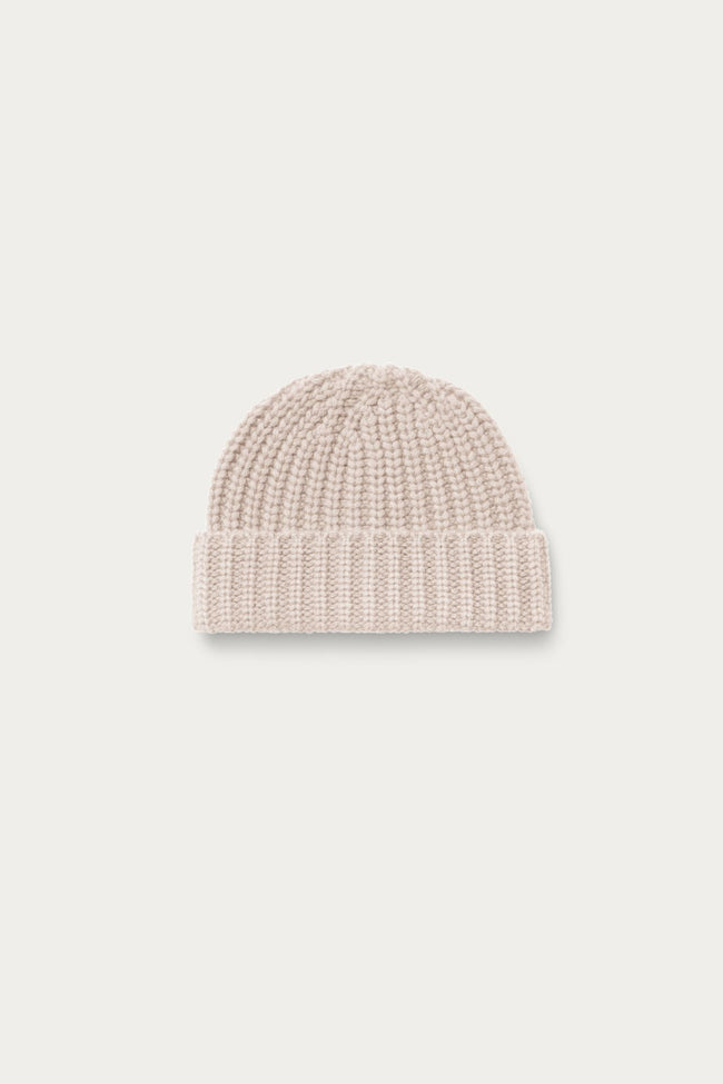 Sorin Cashmere Mütze in alabaster