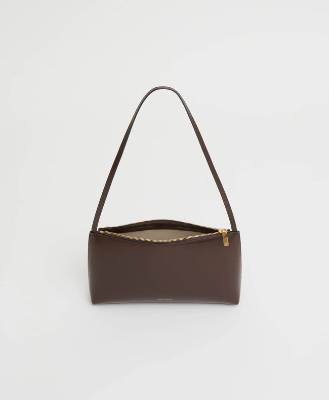 Gaia Shoulder Bag in chocolate/warm grey