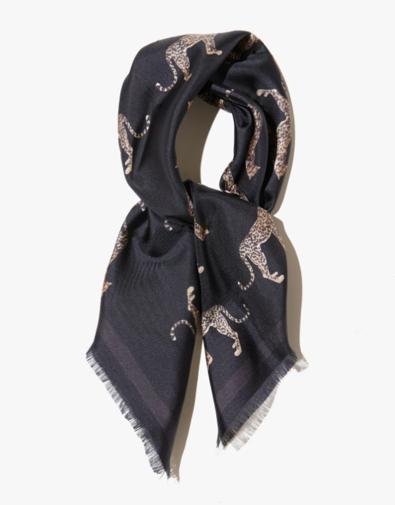 Cheetah Seidentuch