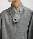 Tibi Techy Bonded Wool Olivier Blazer