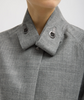 Tibi Techy Bonded Wool Olivier Blazer