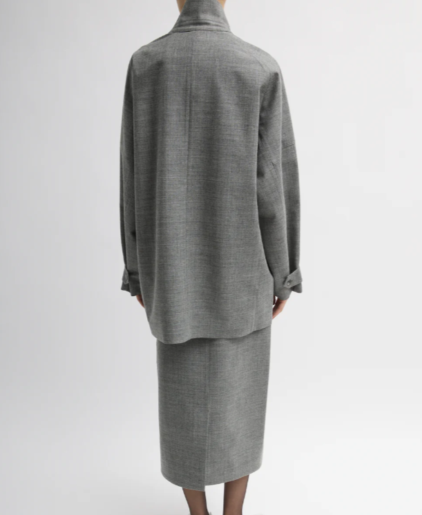 Tibi Techy Bonded Wool Olivier Blazer