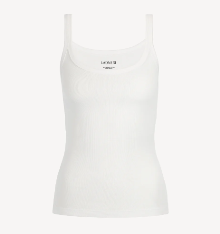 Tank Top Le Mans – White – LADNĒRI