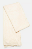 Unbleached Cashmere Scarf weiß – Mouleta