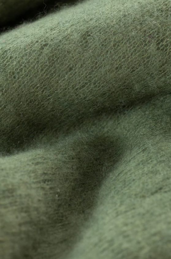 Cashmere Scarf Bronze Green – Mouleta