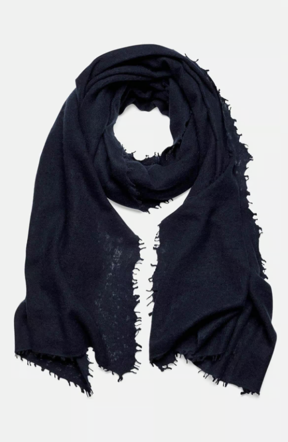 Cashmere Scarf Dark Navy – Mouleta
