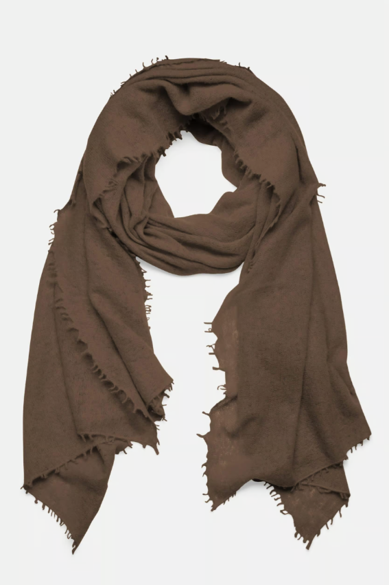 Cashmere Scarf Dark Oak – Mouleta