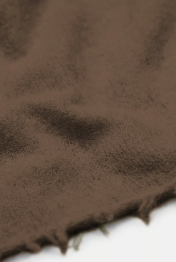 Cashmere Scarf Dark Oak – Mouleta