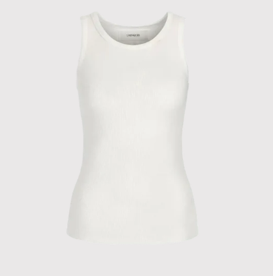 La Coeur Tank Top in White – Ladneri