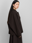 N448 Walker Short Sleeve in dark brown