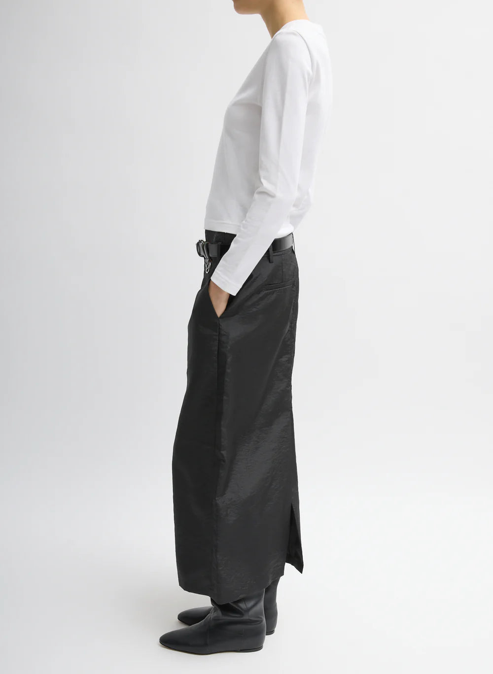 Crispy Nylon Maxi Rock