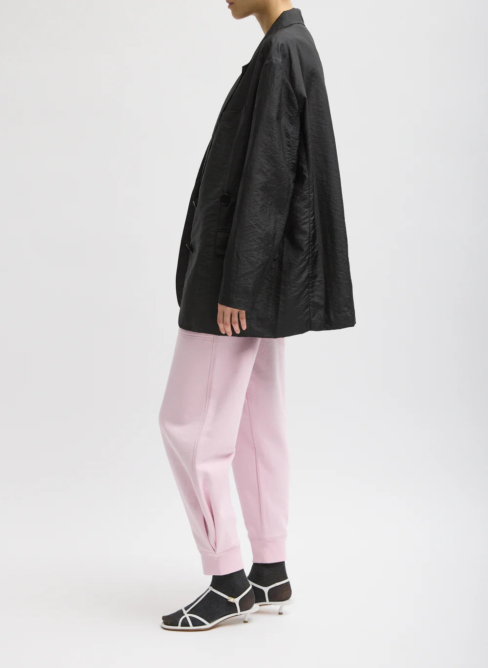 Crispy Nylon Liam Blazer
