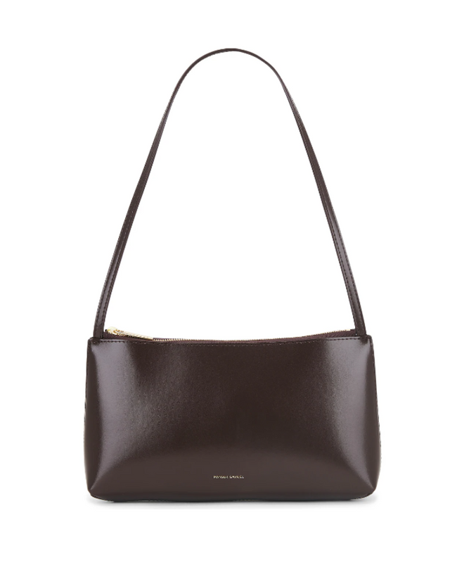 Gaia Shoulder Bag in chocolate/warm grey
