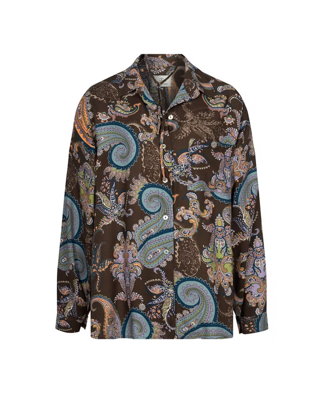 Bluse Gerda in Paisley