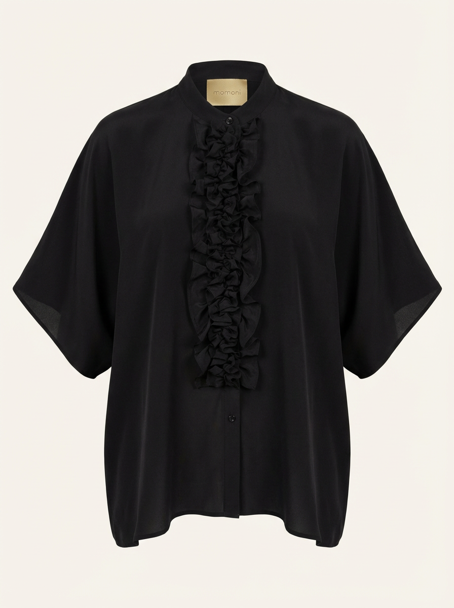 Momoni Berenice Shirt Nero