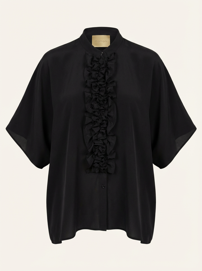 Momoni Berenice Shirt Nero