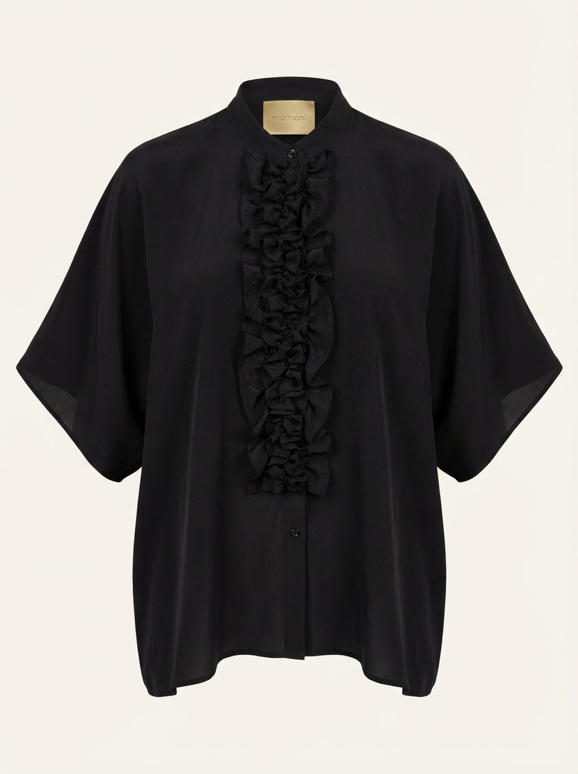 Momoni Berenice Shirt Nero