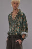 Shredded Seam Ruffle Shirt