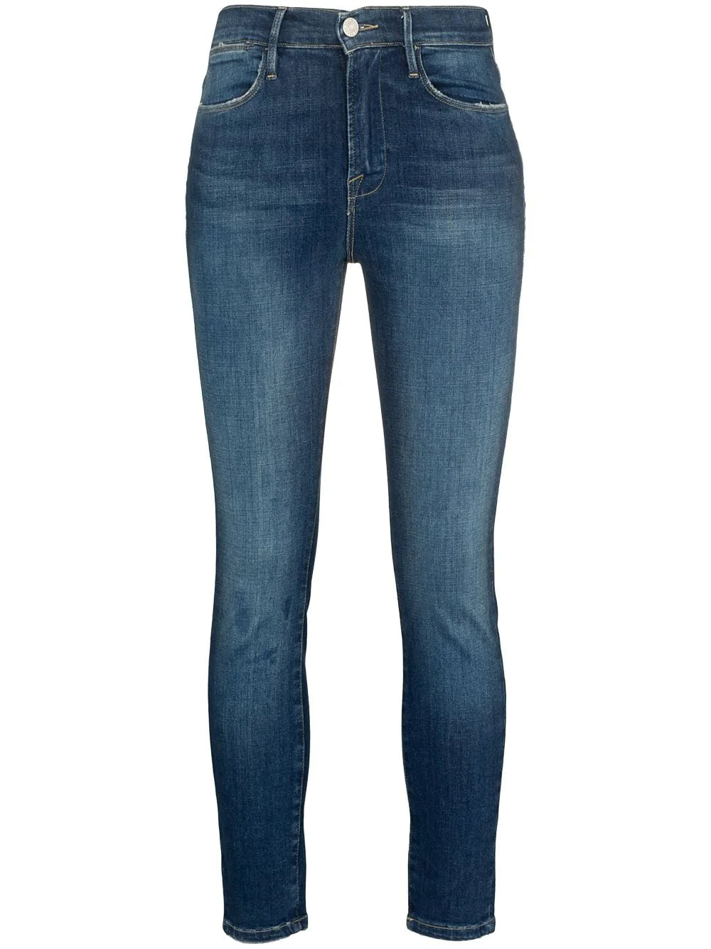 Frame Le High Skinny Crop Jeans